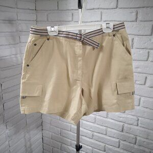 Marsh Landing by Amanda Smith Size 10 Ladies Beige Shorts